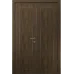 Межкомнатная двойная дверь «Techno-71-2» цвет Дуб Портовый