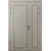 Межкомнатная полуторная дверь «Techno-71-half» цвет Дуб Немо Лате