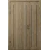 Межкомнатная полуторная дверь «Techno-71-half» цвет Дуб Сонома