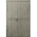Двойная межкомнатная дверь «Techno-72-2» цвет Дуб Пасадена