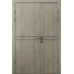 Міжкімнатні полуторні двері «Techno-72-half» колір Дуб Пасадена