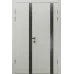 Міжкімнатні двійні двері «Techno-75-2» колір Білий Супермат