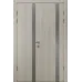 Межкомнатная двойная дверь «Techno-75-2» цвет Дуб Немо Лате