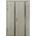 Межкомнатная двойная дверь «Techno-75-2» цвет Дуб Пасадена