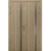 Міжкімнатні двійні двері «Techno-75-2» колір Дуб Сонома