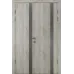 Міжкімнатні двійні двері «Techno-75-2» колір Крафт Білий