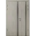 Полуторная межкомнатная дверь «Techno-75-half» цвет Дуб Немо Лате
