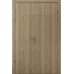 Міжкімнатні двійні двері «Techno-76-2» колір Дуб Сонома