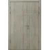 Міжкімнатні полуторні двері «Techno-76-half» колір Дуб Пасадена