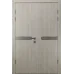 Межкомнатная двойная дверь «Techno-79-2» цвет Дуб Немо Лате