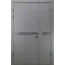 Міжкімнатні полуторні двері «Techno-79-half» колір Бетон Кремовий