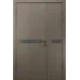 Міжкімнатні полуторні двері «Techno-79-half» колір Какао Супермат