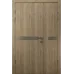 Межкомнатная полуторная дверь «Techno-79-half» цвет Дуб Сонома