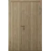 Розпашні двері «Techno-80-2» колір Дуб Сонома