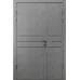 Полуторная дверь «Techno-81-2» цвет Бетон Кремовый