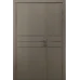Полуторная дверь «Techno-81-2» цвет Какао Супермат