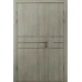 Полуторні двері «Techno-81-2» колір Дуб Пасадена