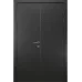 Міжкімнатні двійні двері «Techno-82-2» колір Антрацит