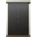 Міжкімнатні подвійні розсувні двері «Techno-82-2-slider» колір Антрацит