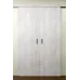 Міжкімнатні подвійні розсувні двері «Techno-82-2-slider» колір Сосна Прованс