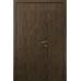Межкомнатная полуторная дверь «Techno-82-half» цвет Дуб Портовый