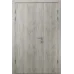 Міжкімнатні полуторні двері «Techno-82-half» колір Крафт Білий
