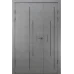 Міжкімнатні полуторні двері «Techno-86-half» колір Бетон Кремовий