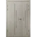 Межкомнатная полуторная дверь «Techno-86-half» цвет Дуб Немо Лате
