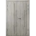 Міжкімнатні полуторні двері «Techno-86-half» колір Крафт Білий