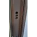 Входная дверь «Токио» металлизированная эмаль, три контура уплотнения,