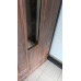 Вуличні двері зі склом та куванням «Зірка», 1.5 мм сталь