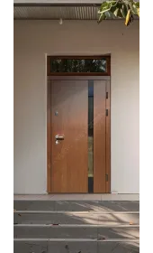Входная дверь Амелия, толщина полотна 90 мм (3 контура), накладки 12 мм/10 мм