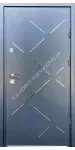 Вхідні двері Калабрія товщина полотна 80мм., накладки метал/16 мм.