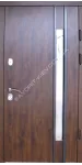 Входные двери Пассаж толщина полотна 80 мм., накладки оцинкованная сталь 1мм. + пенополистирол 15 мм./влагостойкий МДФ 12мм.