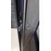 Вхідні бронедвері серія Преміум+ «Дельта» сіро-світлі, 2 мм сталь, 98 мм товщина полотна