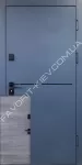 Вуличні двері Стілгард, оцинкована сталь, полотно 1.5 мм
