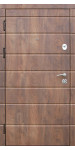 Вхідні двері модель «Бордо», товщина полотна 90 мм, метал полотна 1.5 мм