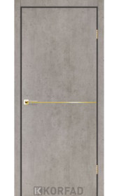 Міжкімнатні двері "DLP-01 gold" Korfad