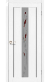 Міжкімнатні двері "VND-04 М1 ясен білий" Korfad