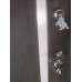 Вхідні двері «Дежавю», сталевий лист 2 мм, з алюмінієвою вставкою
