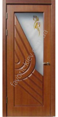 Двери М6 Дорожка Феникса остекленное "Рустикаль"
