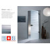 Межкомнатные двери Sklo + Glass Штрих-код (1 сатин)
