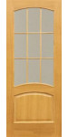 Двери Капри ПО со стеклом "Омис"