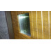 Бронедверь дверь со стеклом и ковкой, модель «Престиж» в золотом дубе
